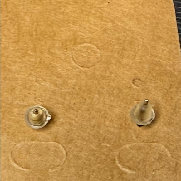 Crystal Lotus Flower Zinc Alloy / brass & cubic zirconia Earrings Double Sided - Picture 4 of 6